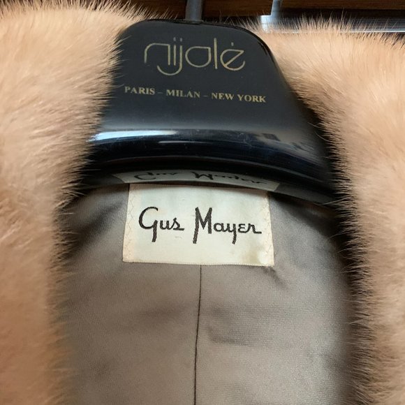 Vintage Mink Fur Capelet Wrap - Picture 5 of 7